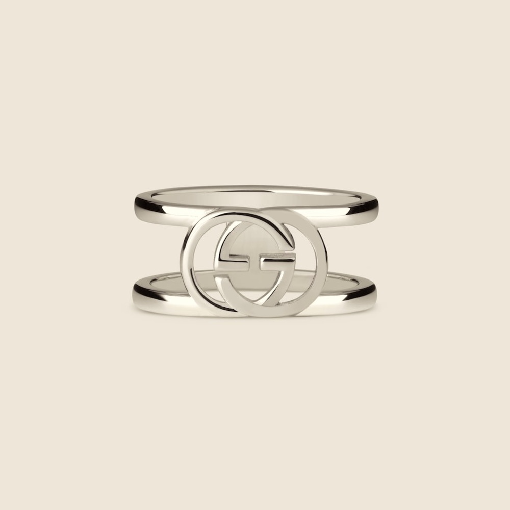 GUCCI INTERLOCKING WIDE OPEN BAND